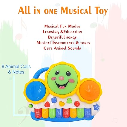 Drum Keyboard Toy for Kids