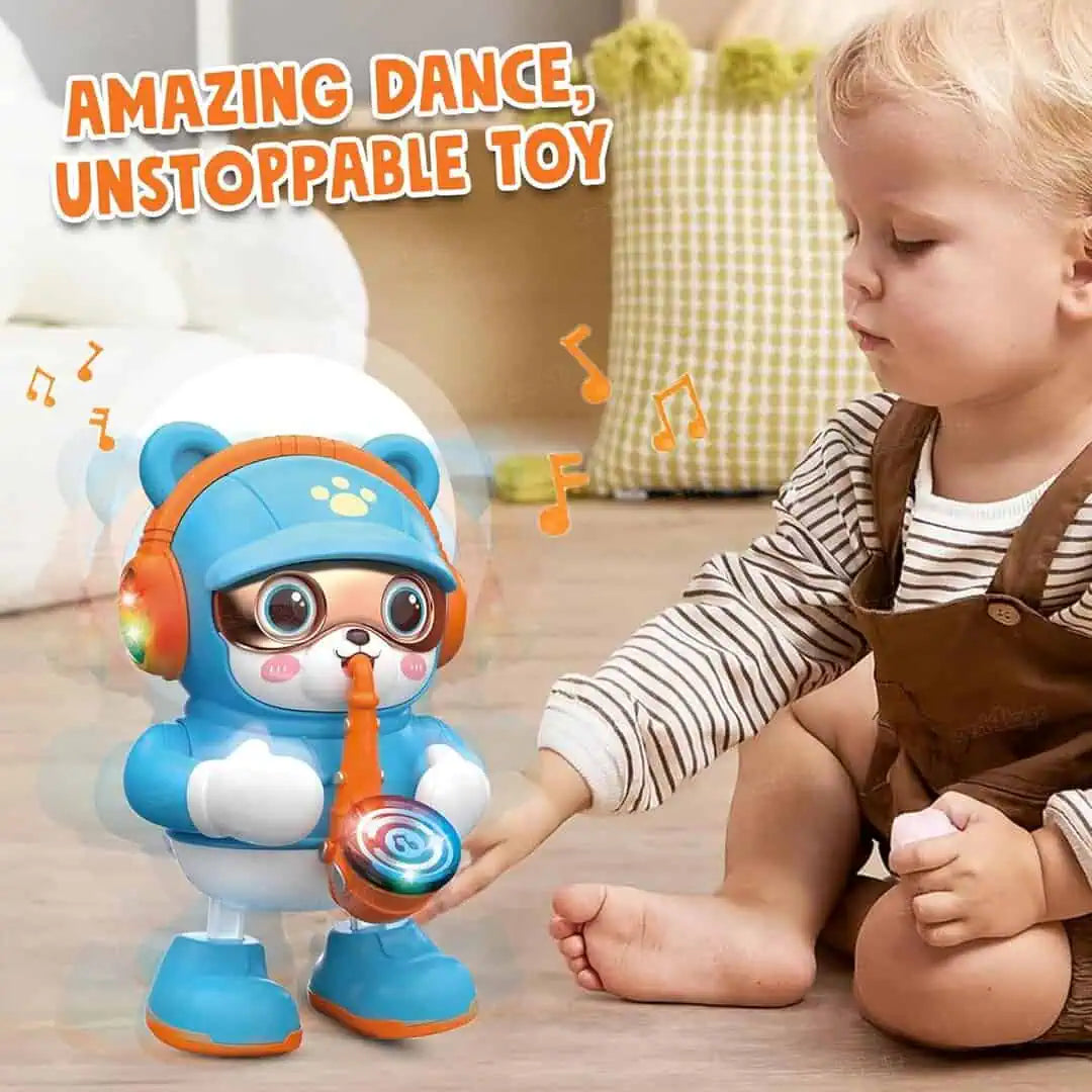 Saxophone Bear Musical & Dancing Toy with Lights