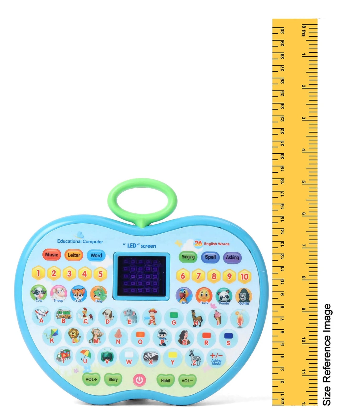 Apple Shaped Alphabet Tablet Toy for Kids