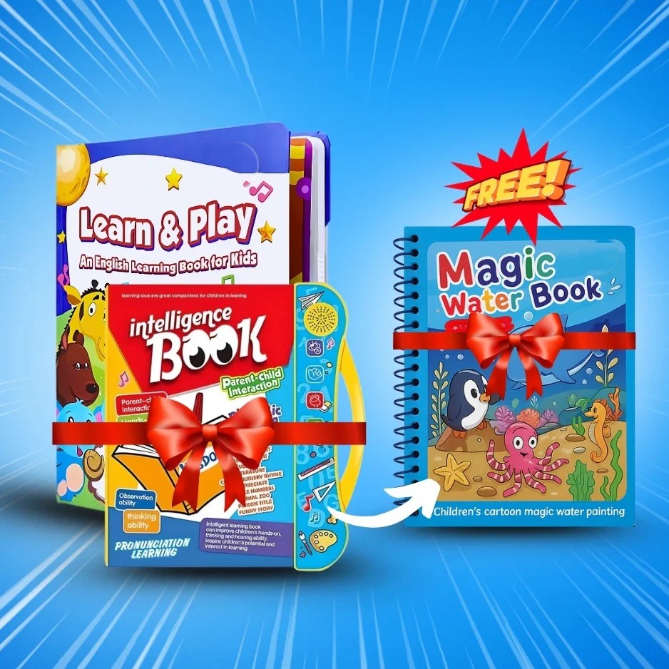 💥3 in 1 LEARNING BUNDLE : E-Book, Learn & Play and Water Magic Book (Free) 💥