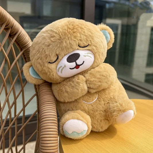 Breathing teddy soft toy for kids