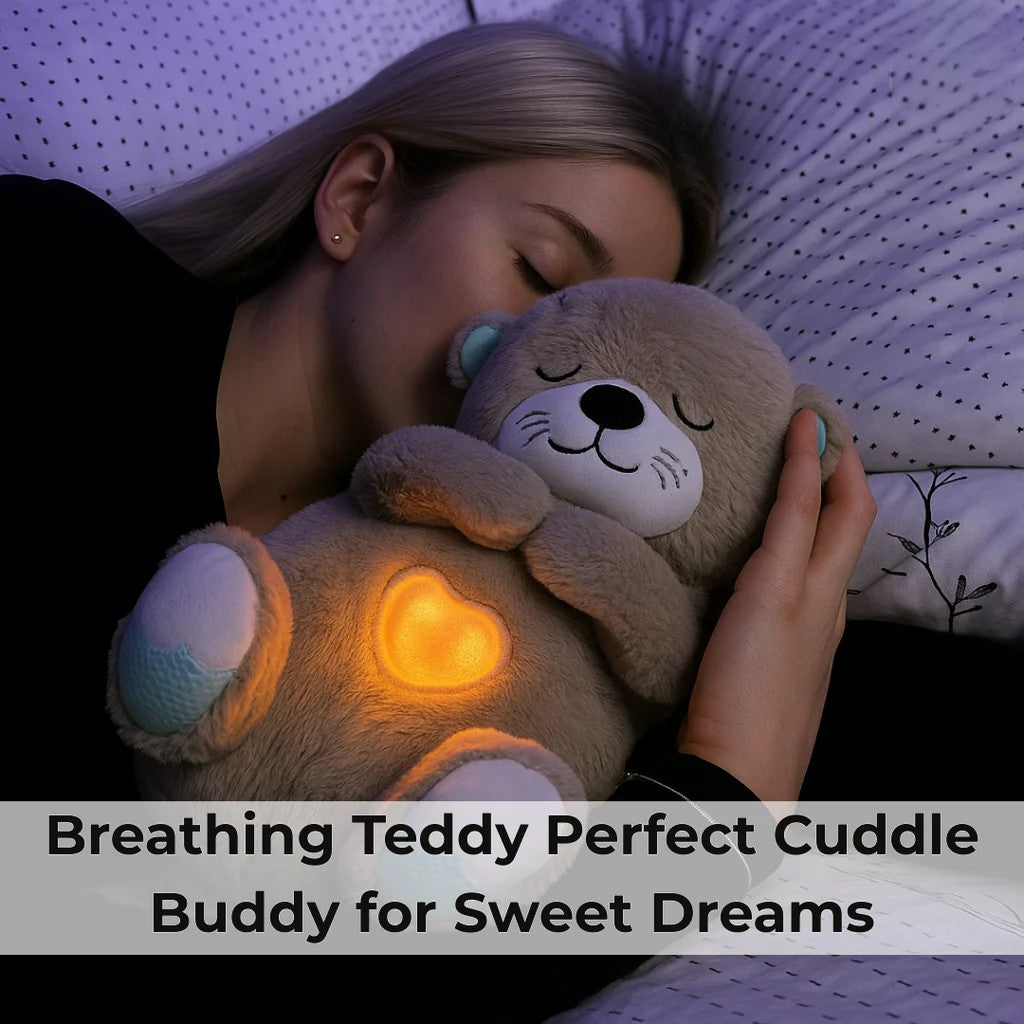 Breathing teddy soft toy for kids