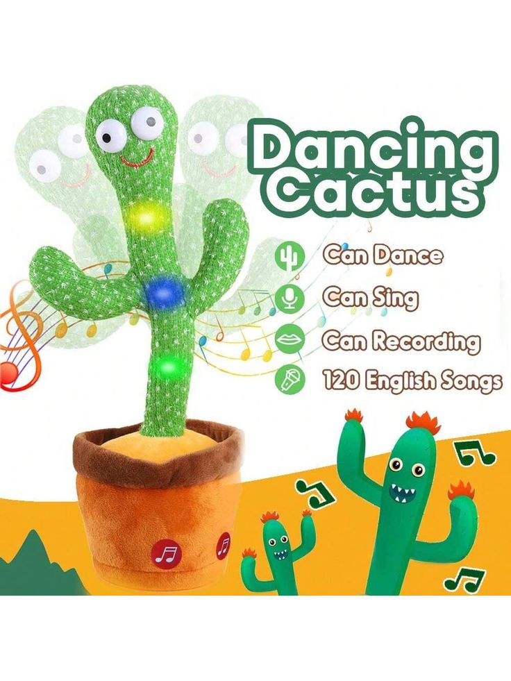 Dancing Cactus (Sing, Record & Dance)
