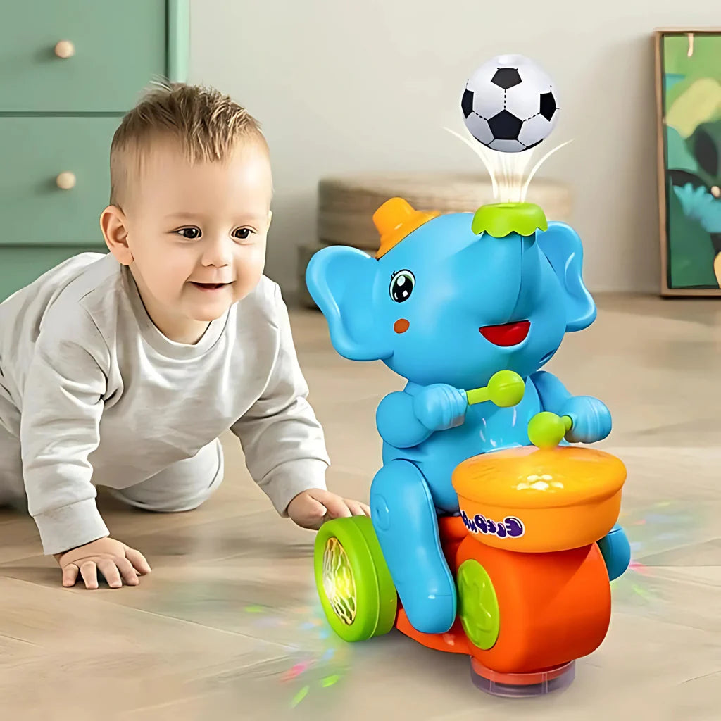 Musical Elephant Ball Toy