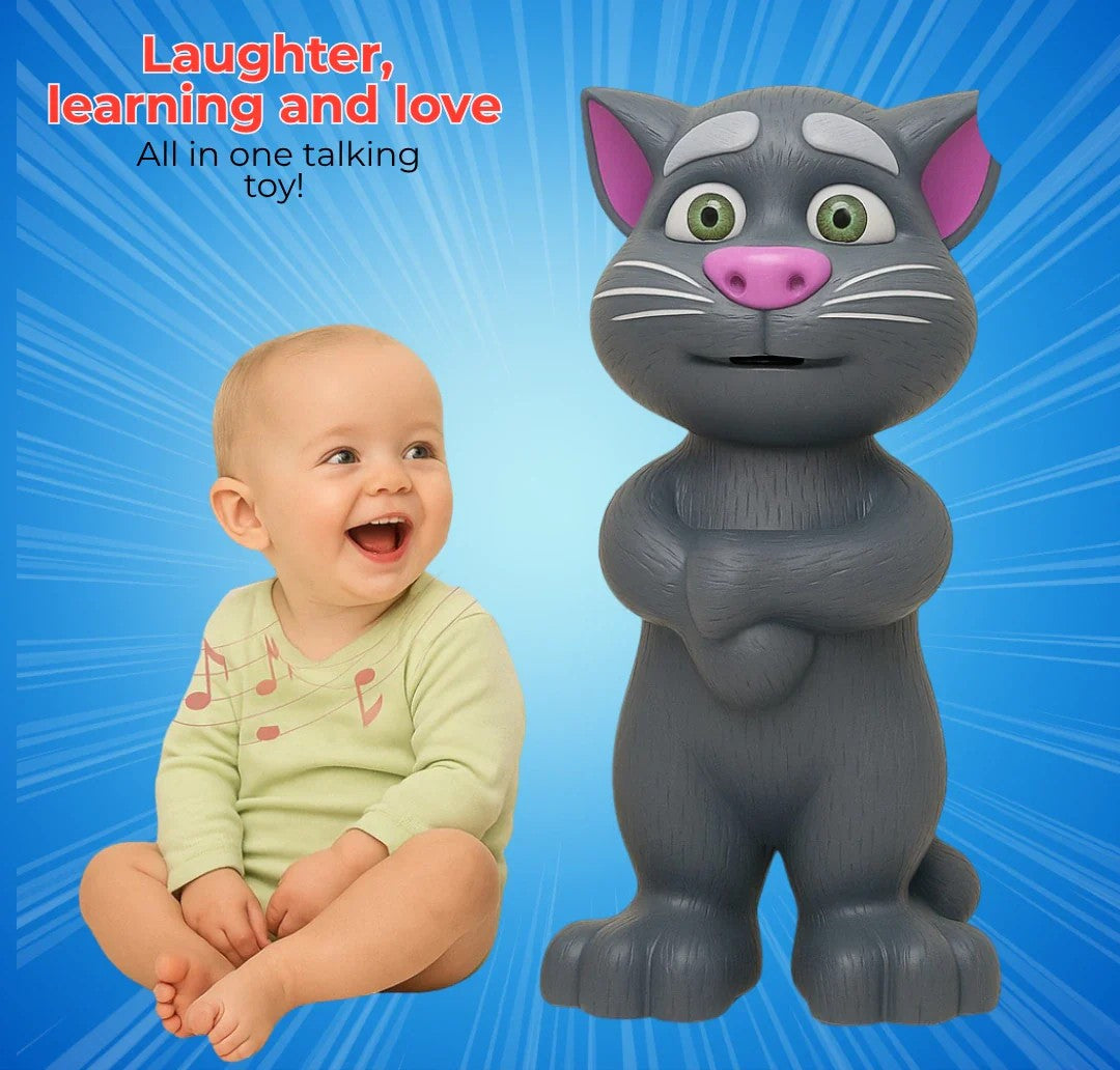 Smart Talking Tom Cat: A Musical Toy for Children with Recording and Repeat Capabilities