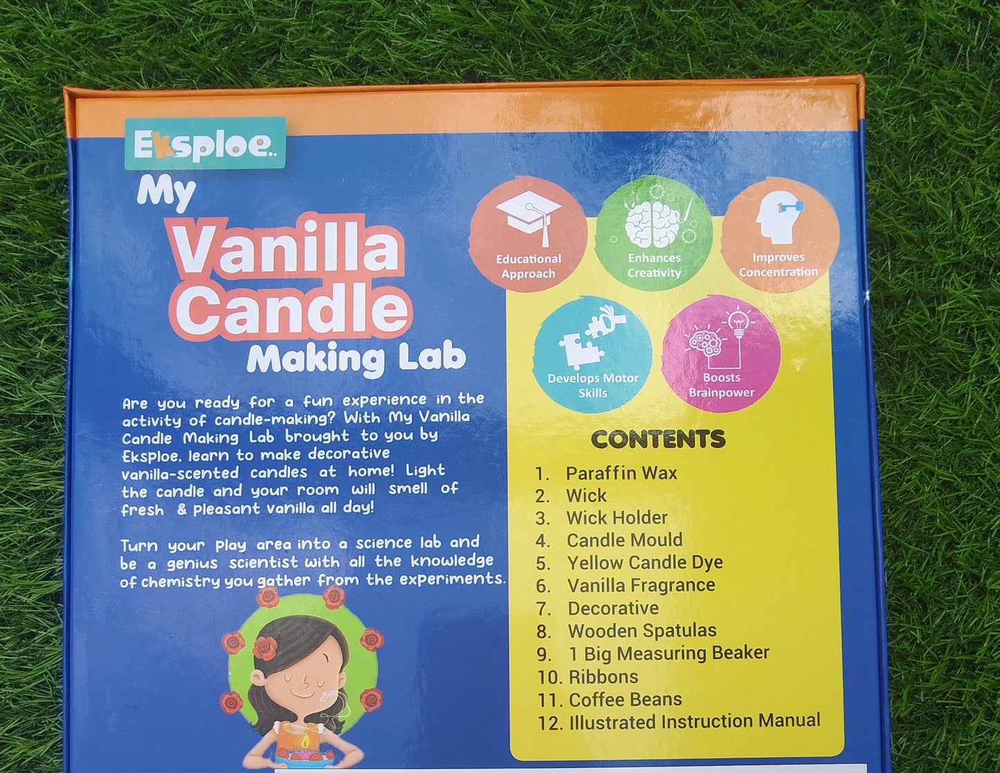 My Vanilla Candle Making Lab (Science Kit)