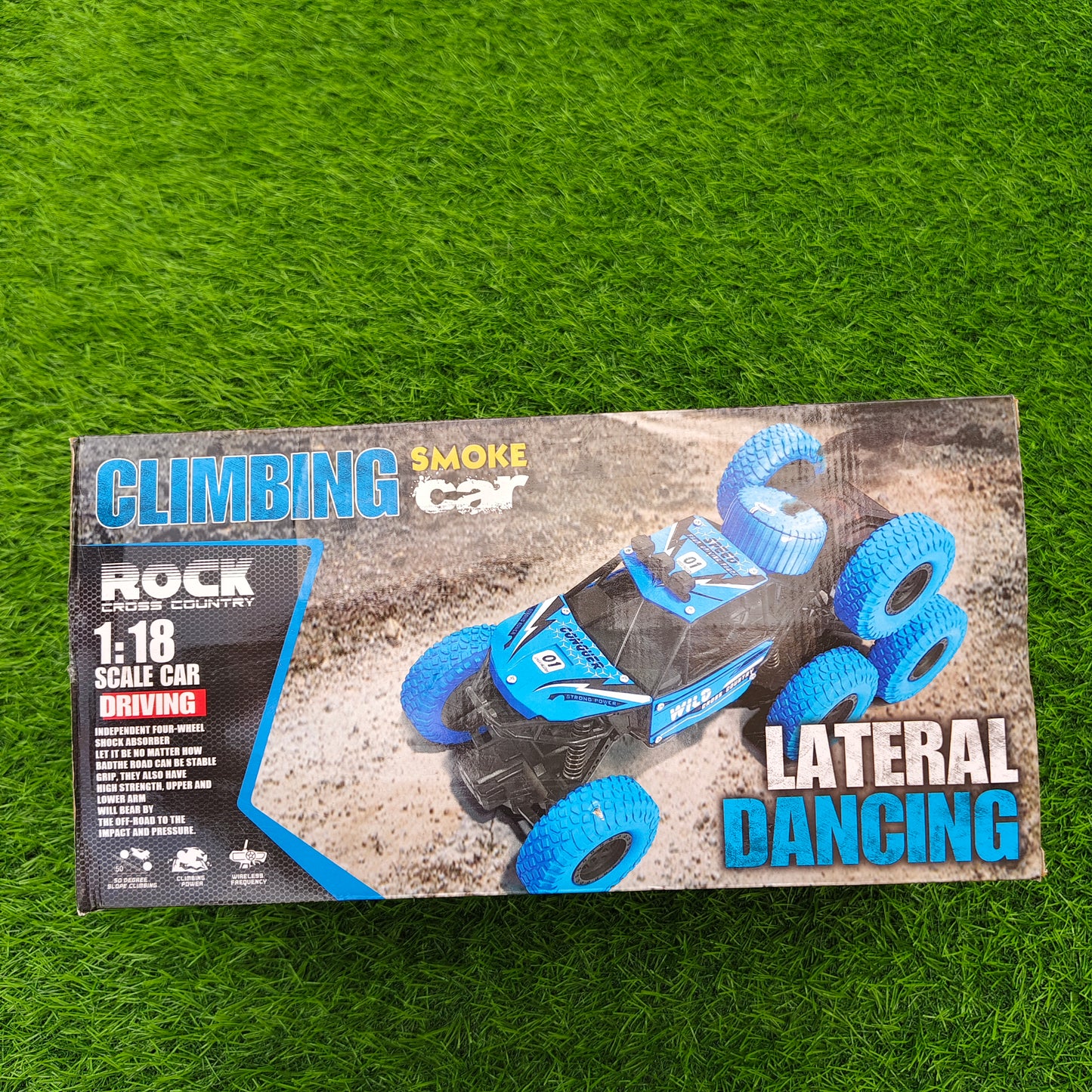 8 Wheels Rock Climbing Smoke Car (Remote Controlled)