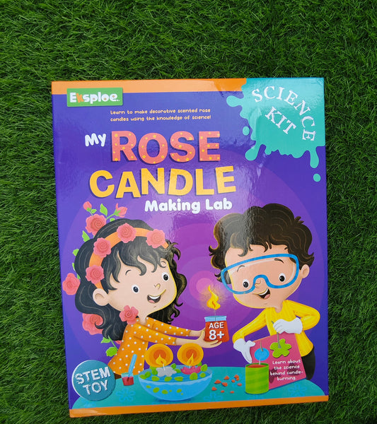 My Rose Candle Making Lab (Science Kit)