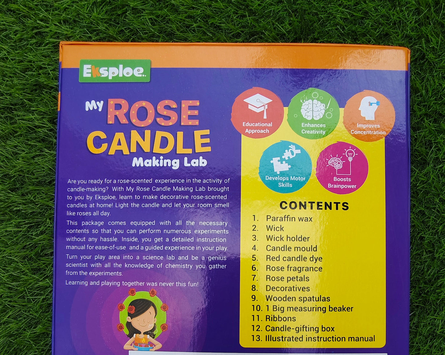 My Rose Candle Making Lab (Science Kit)