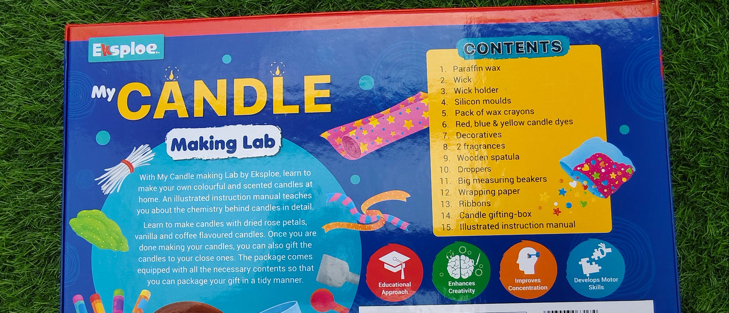 My Candle Making Lab (Science Kit)