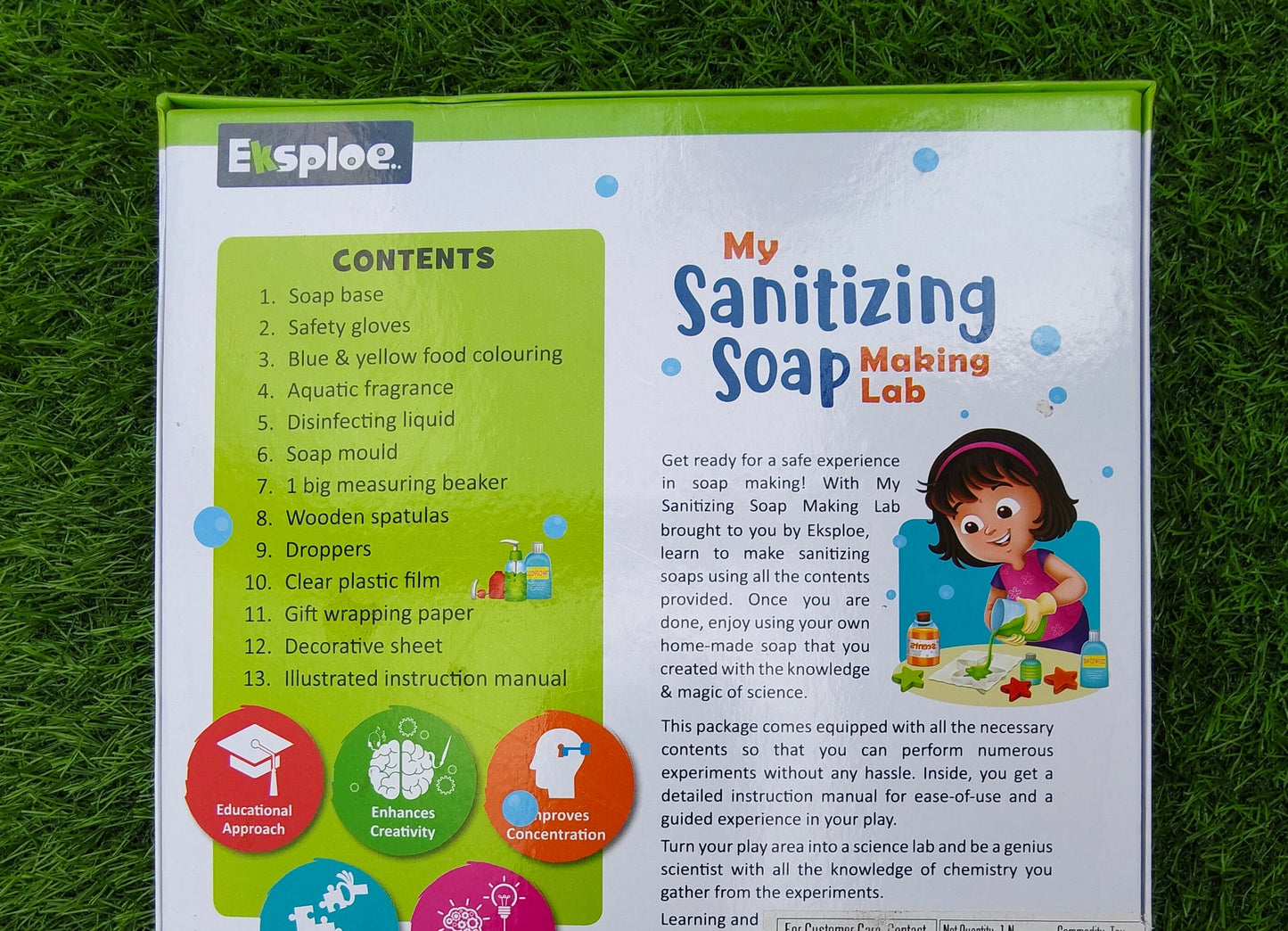 My Sanitizing Soap Making Lab (Science Kit)