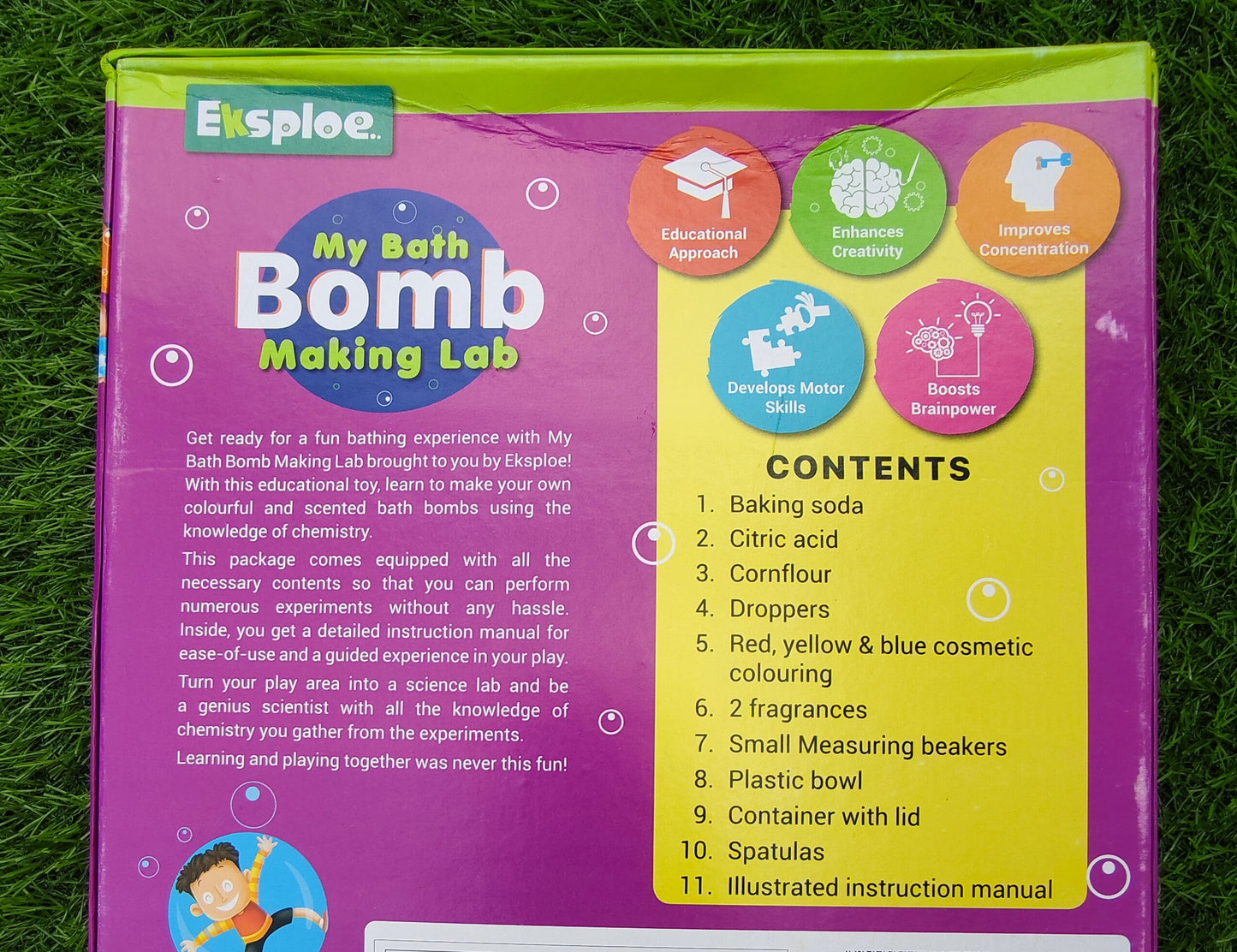 My Bath Bomb Making Lab (Science Kit)