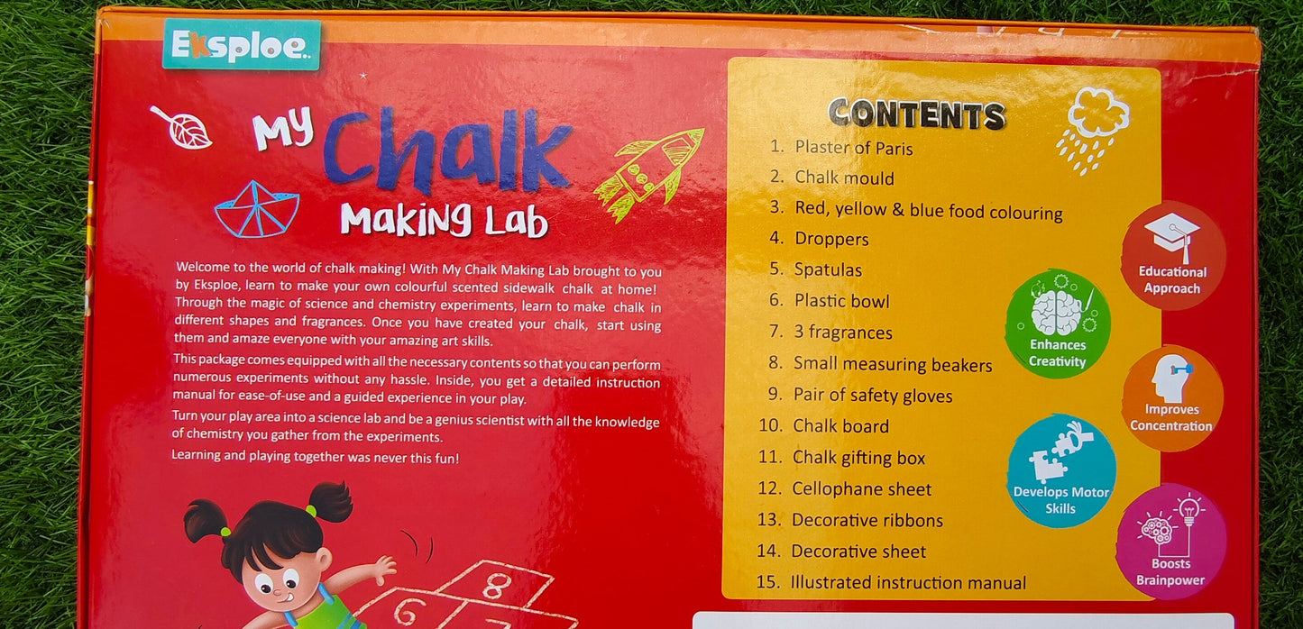 My Chalk Making Lab (Science Kit)