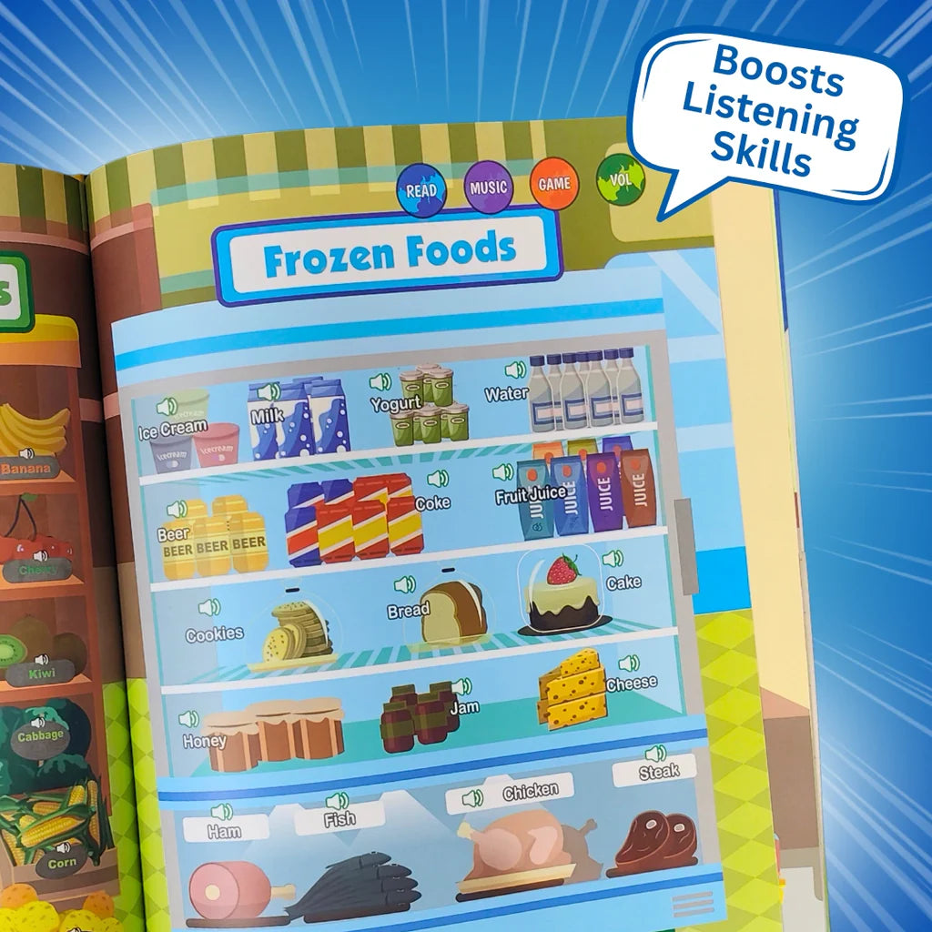SimpliLo Learn & Play Interactive Sound Book
