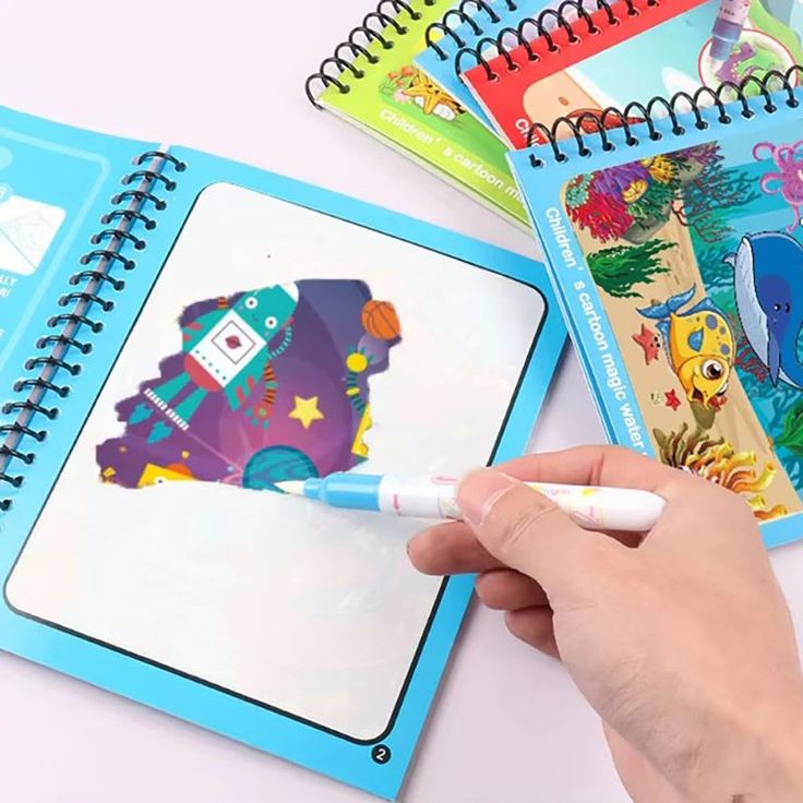 π₯ 3 in 1 LEARNING BUNDLE : LCD Writing Tablet, Learning E Book and Water Magic Book (Free)π₯