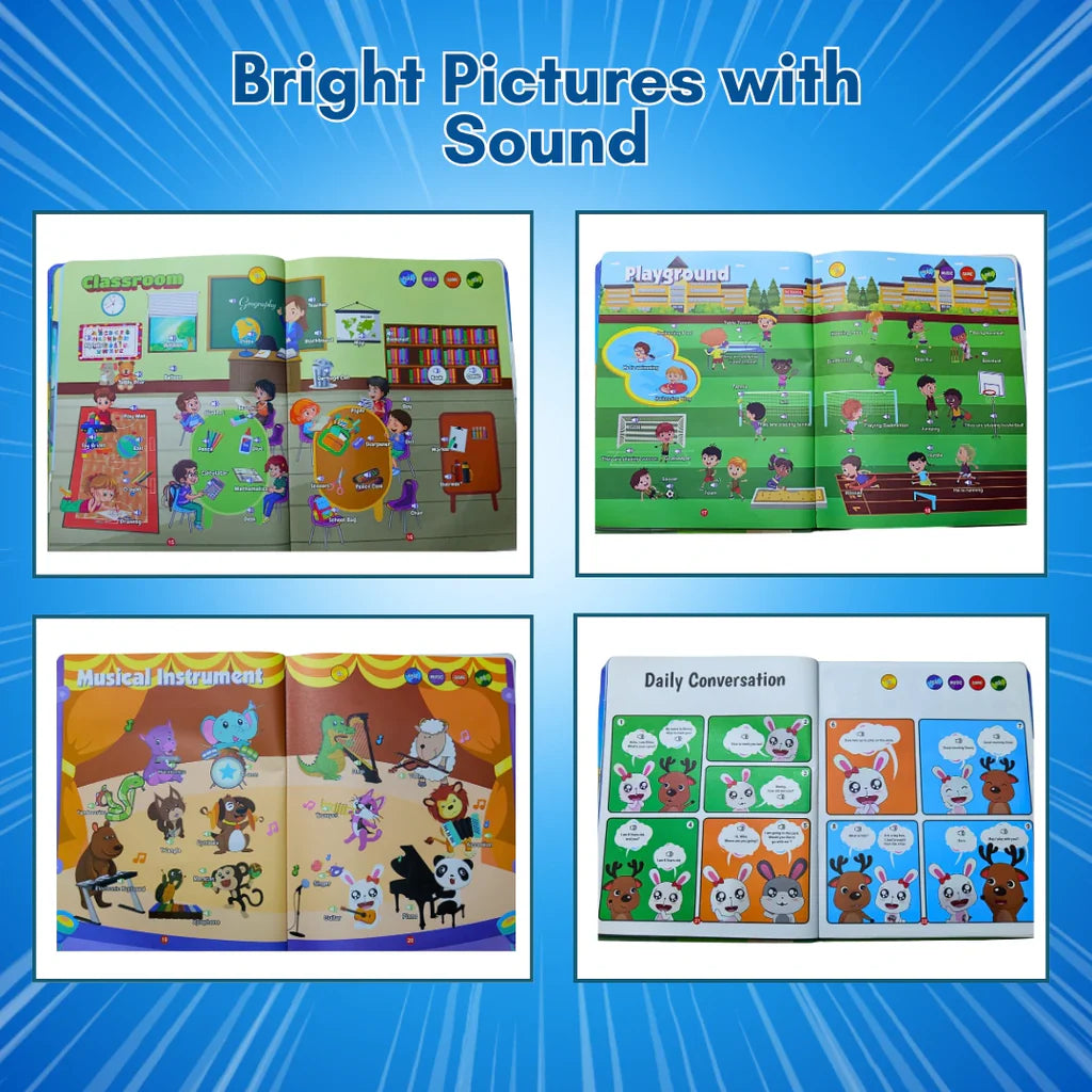 SimpliLo Learn & Play Interactive Sound Book