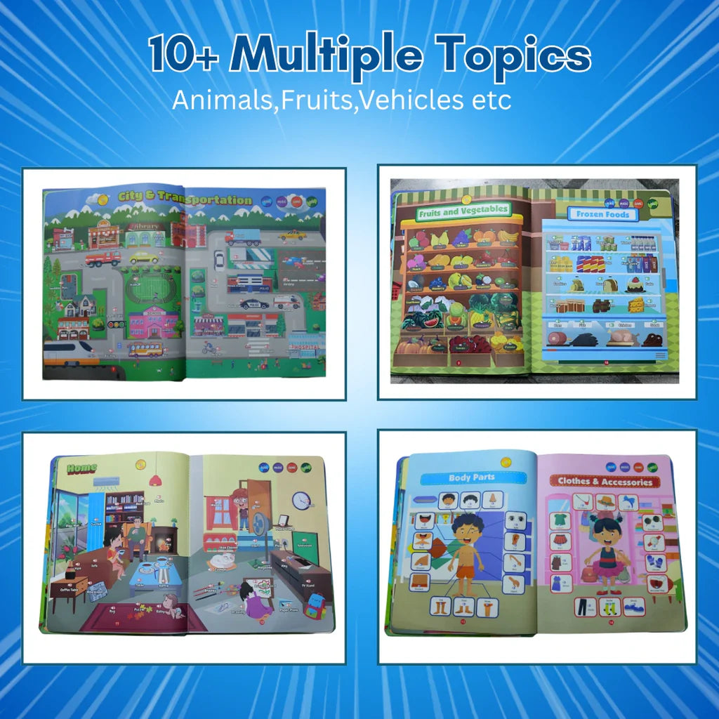 SimpliLo Learn & Play Interactive Sound Book