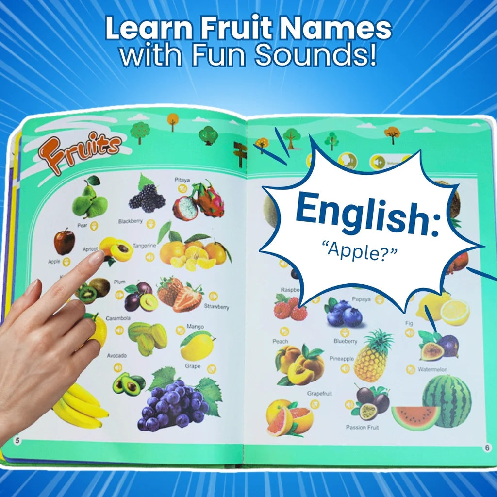 SimpliLo English Words Sound Book
