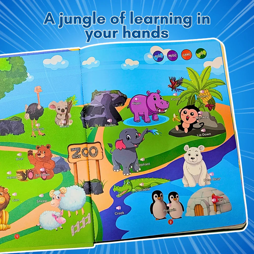 SimpliLo Learn & Play Interactive Sound Book