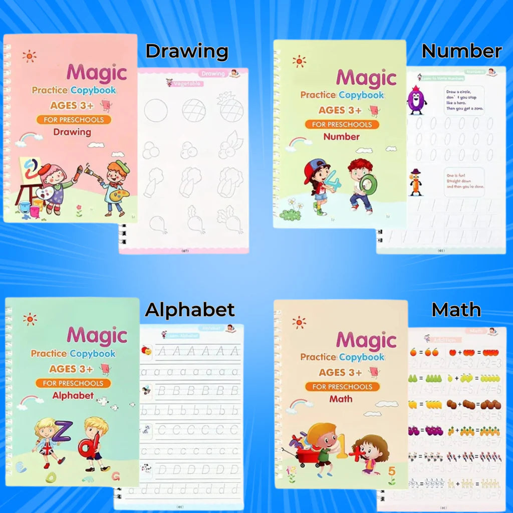 Sank Magic Practice Copybook for Kids