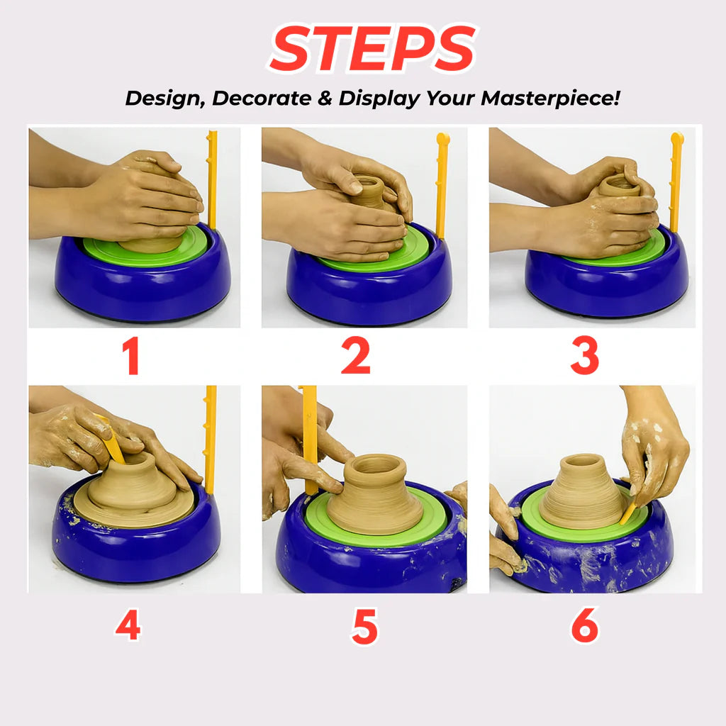 Pottery Wheel Toy For Kids