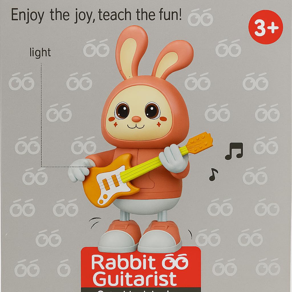 Rabbit Guitarist Toy for Kids