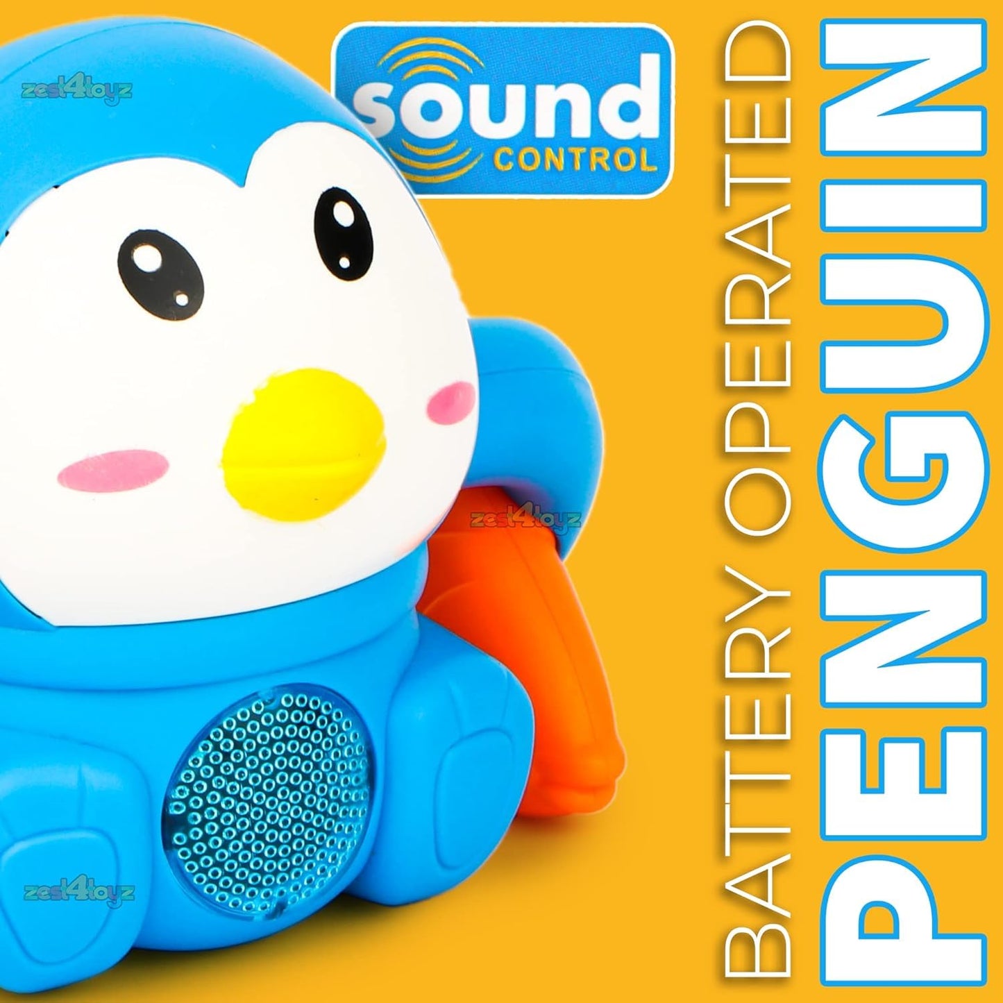 Tumbling Penguin Electric Musical Battery Operated Toys with Light and Music for Kids