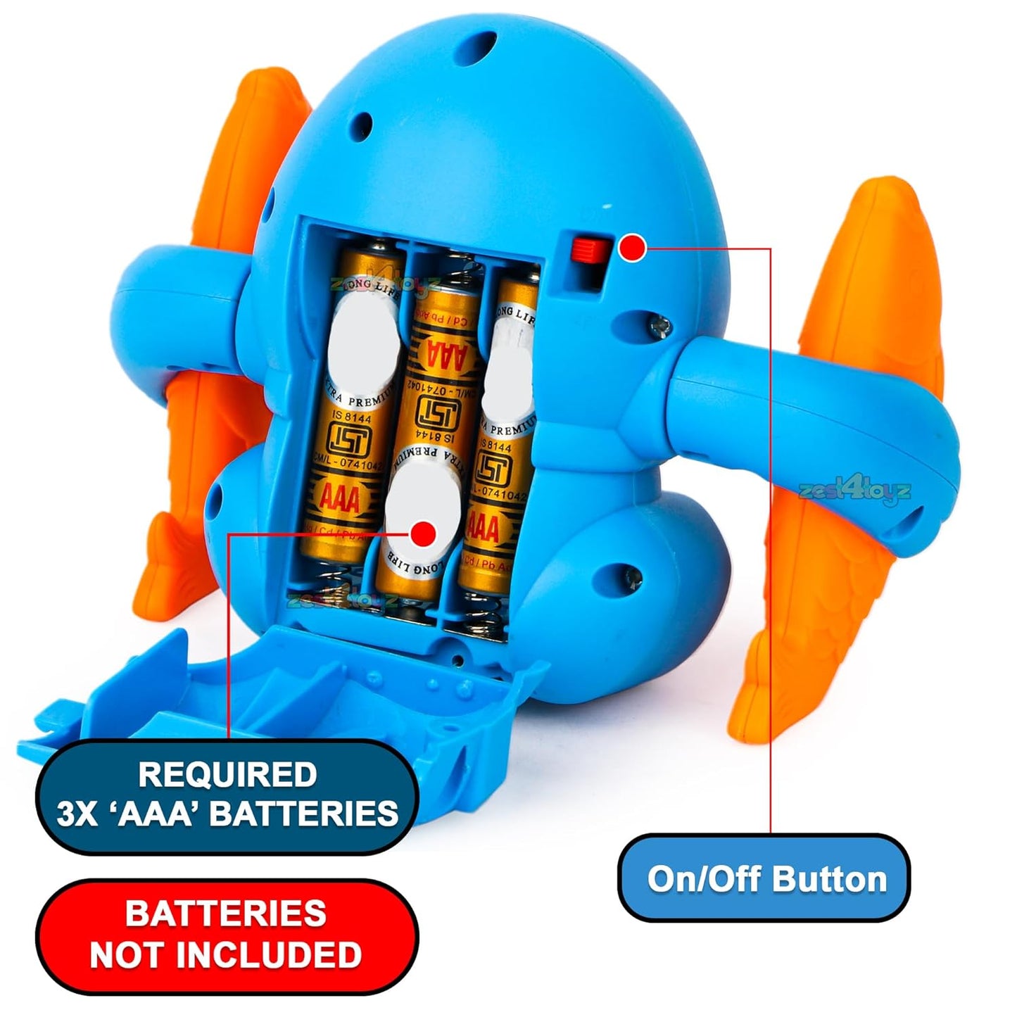 Tumbling Penguin Electric Musical Battery Operated Toys with Light and Music for Kids