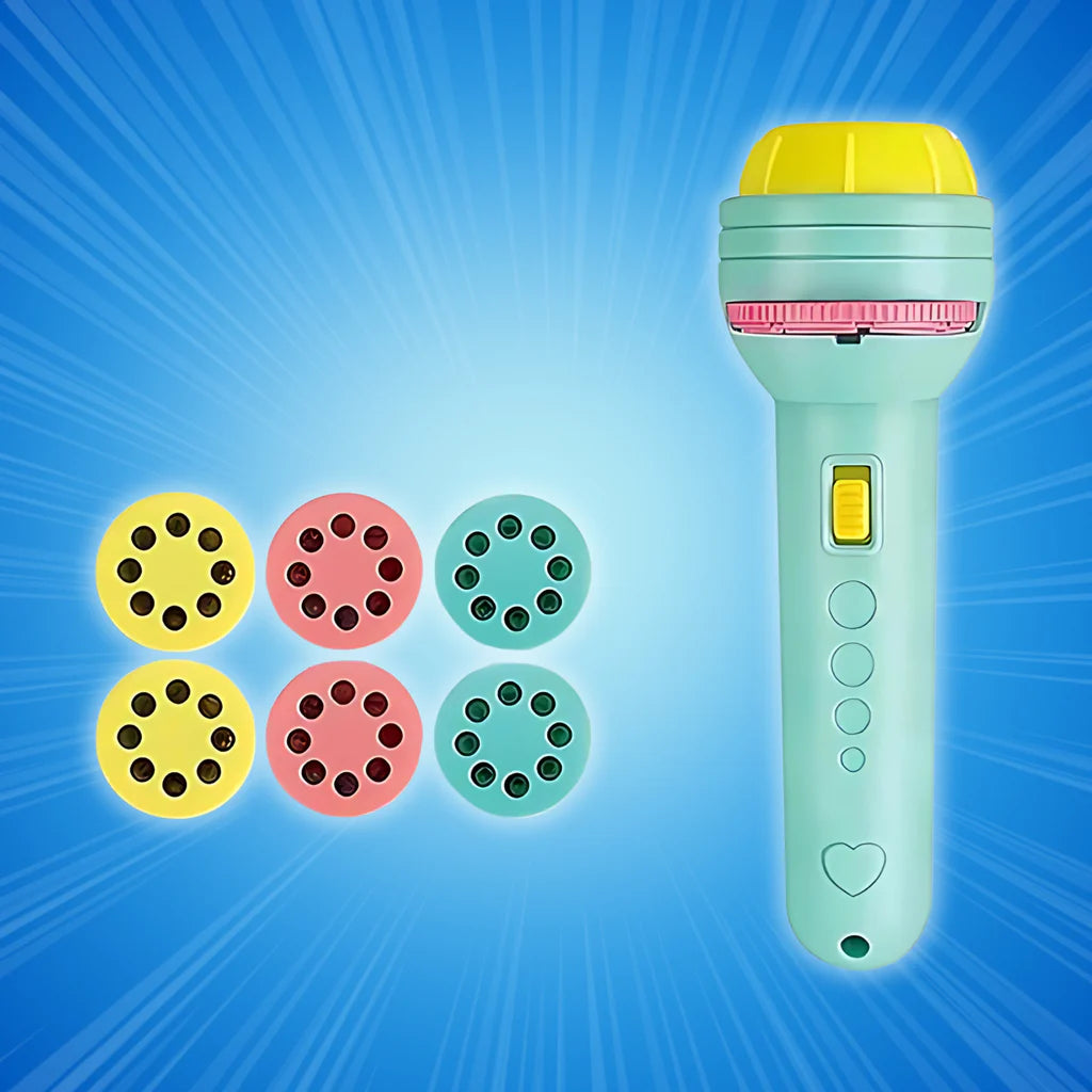 Mini Projector Torch Flashlight