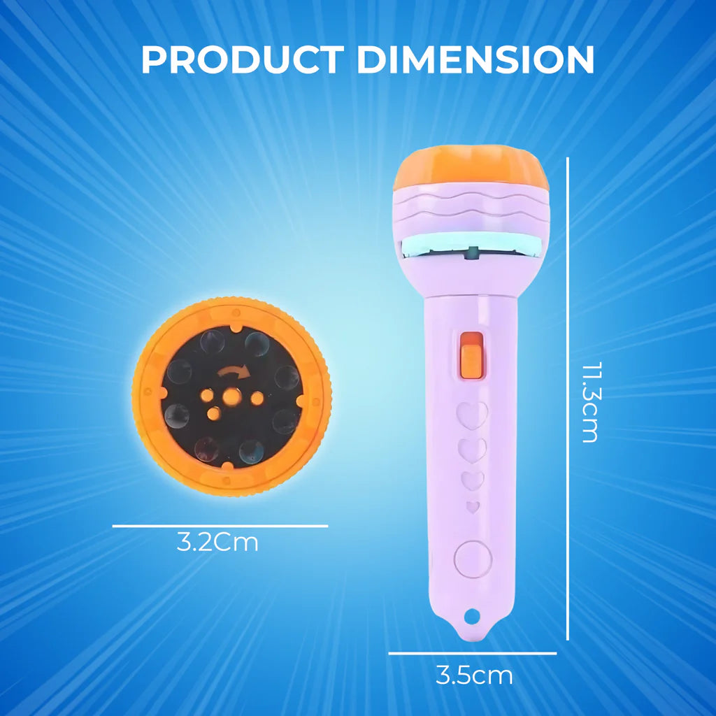 Mini Projector Torch Flashlight