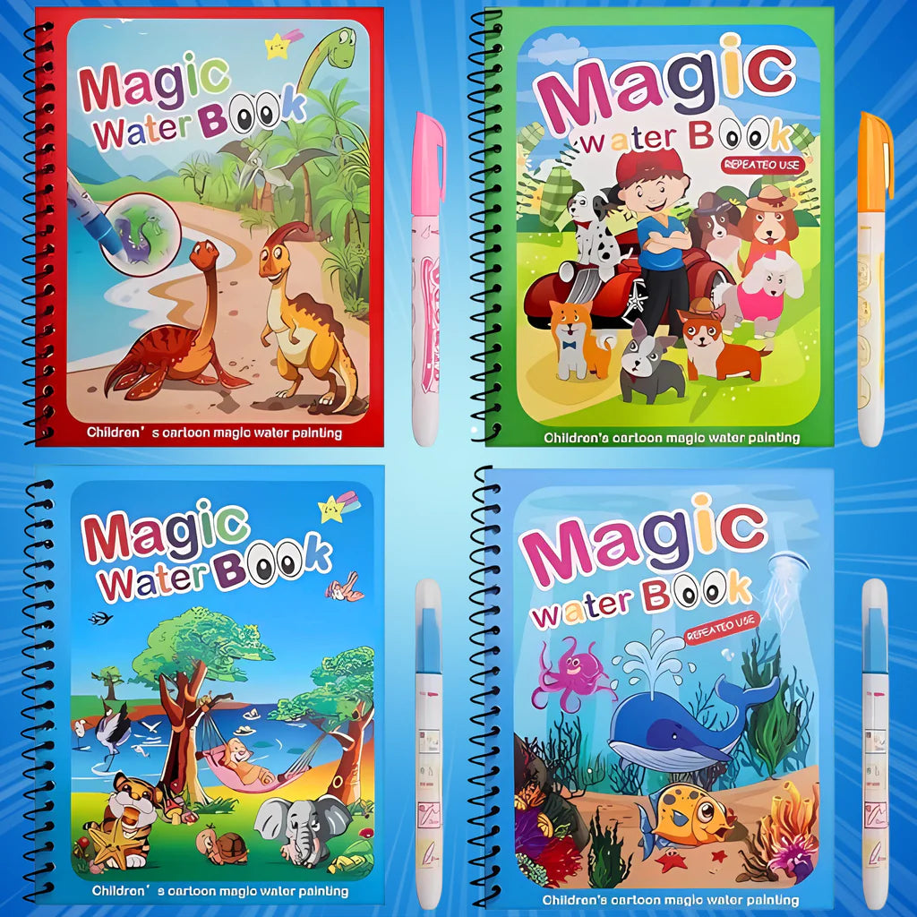 π₯ 3 in 1 LEARNING BUNDLE : English Word Book, Learn & Play and Water Magic Book ( Free )! π₯