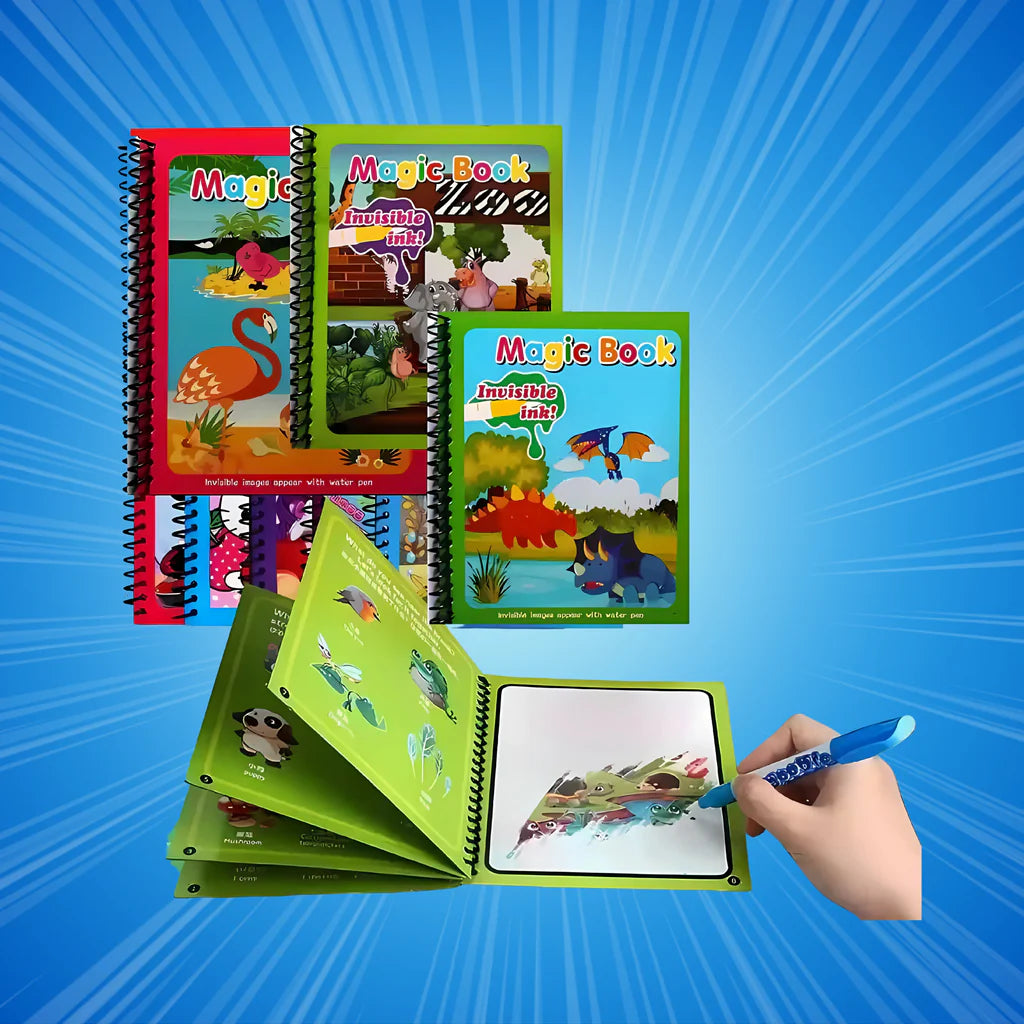 π₯ 3 in 1 LEARNING BUNDLE : English Word Book, Writing Tablet and Water Magic Book (Free)π₯