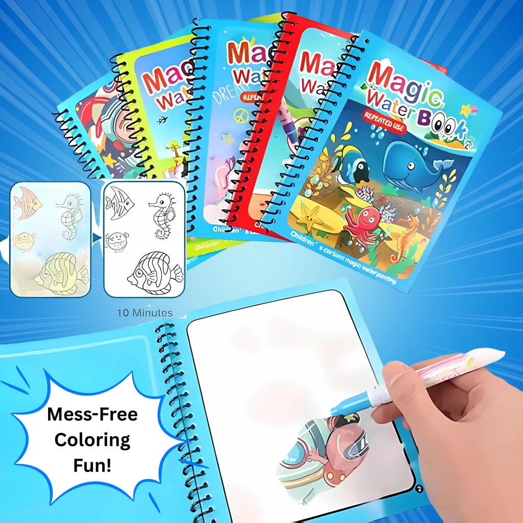 π₯3 in 1 LEARNING BUNDLE : Flash Drum, English Word book and Water Magic Book (Free) π₯