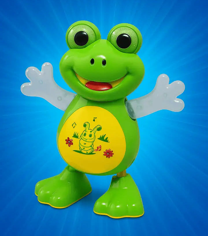 Musical and Dancing Frog Toy with Lights