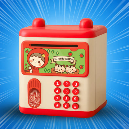5-IN-1 ATM Fingerprint Savings Bank for Kids