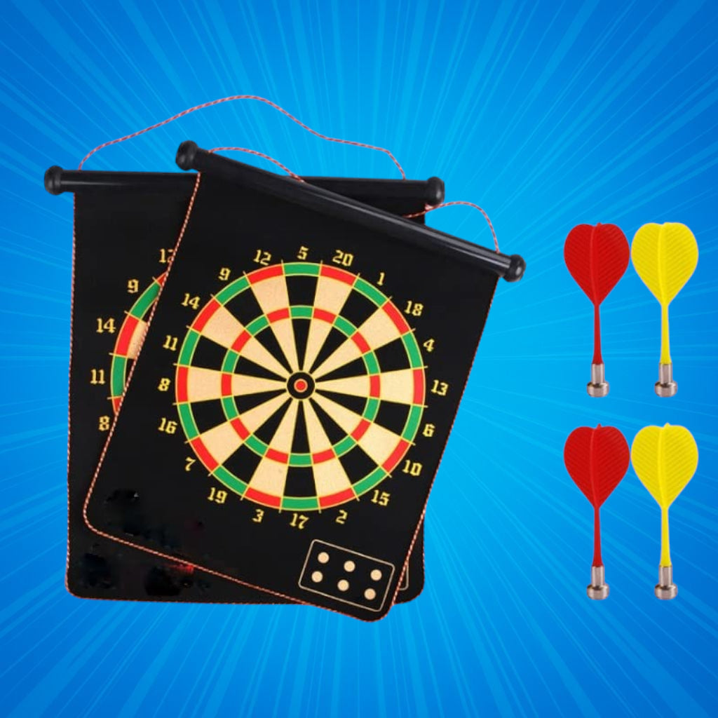 Magnetic Dart Double Sided Foldable Game for Kids & Adults