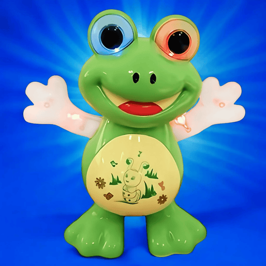 Musical and Dancing Frog Toy with Lights
