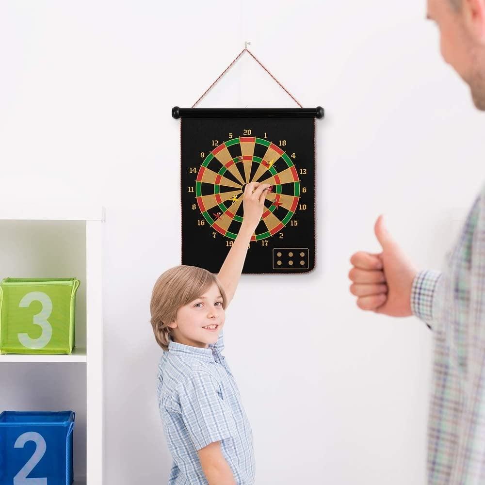 Magnetic Dart Double Sided Foldable Game for Kids & Adults