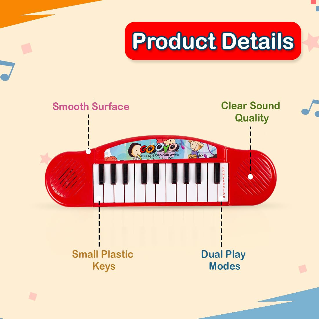 Multi-Functional Portable Organ/Piano/Keyboard for Kids