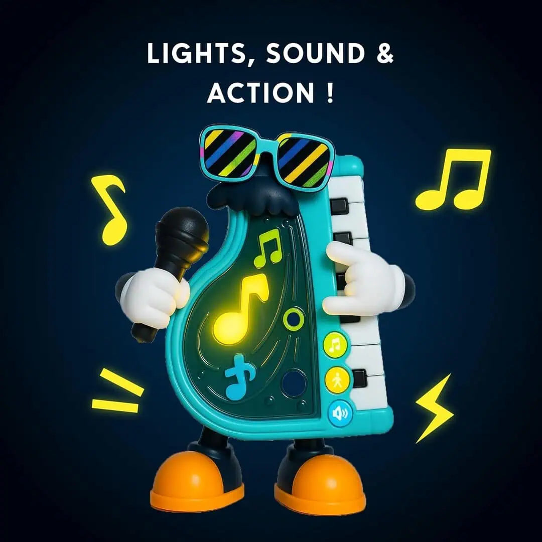 Mr. Nico Musical, Dancing and Singing Robot with Lights & Motion