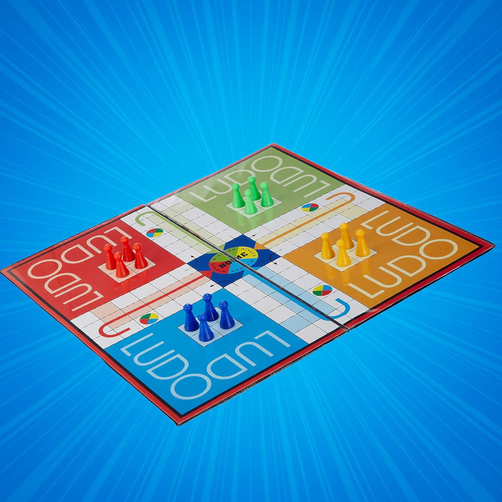 Magnetic 2-in-1 Ludo and Snakes & Ladders Combo Board Game