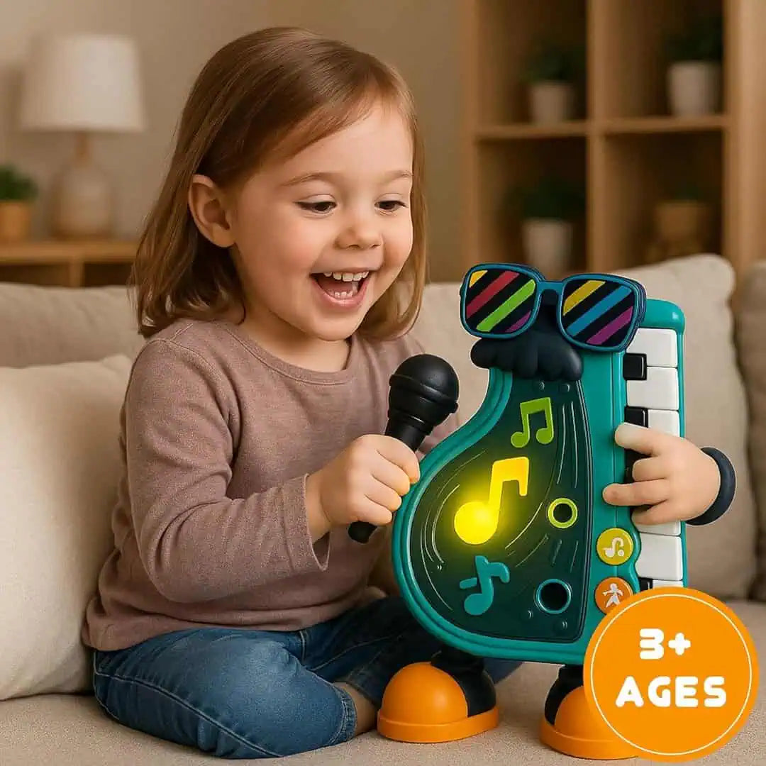 Mr. Nico Musical, Dancing and Singing Robot with Lights & Motion