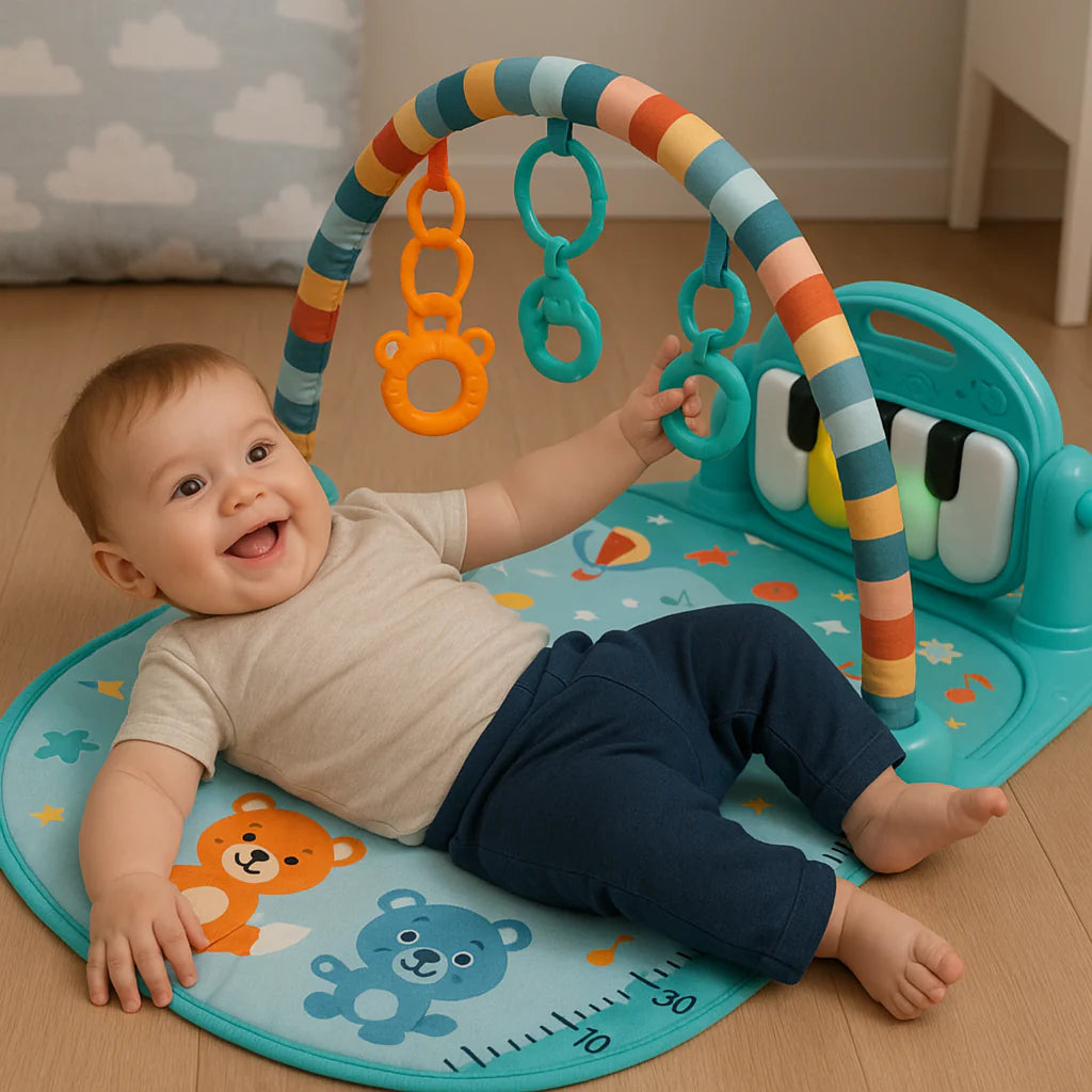 5-in-1 Indian Musical Keyboard Mat Piano For Kids