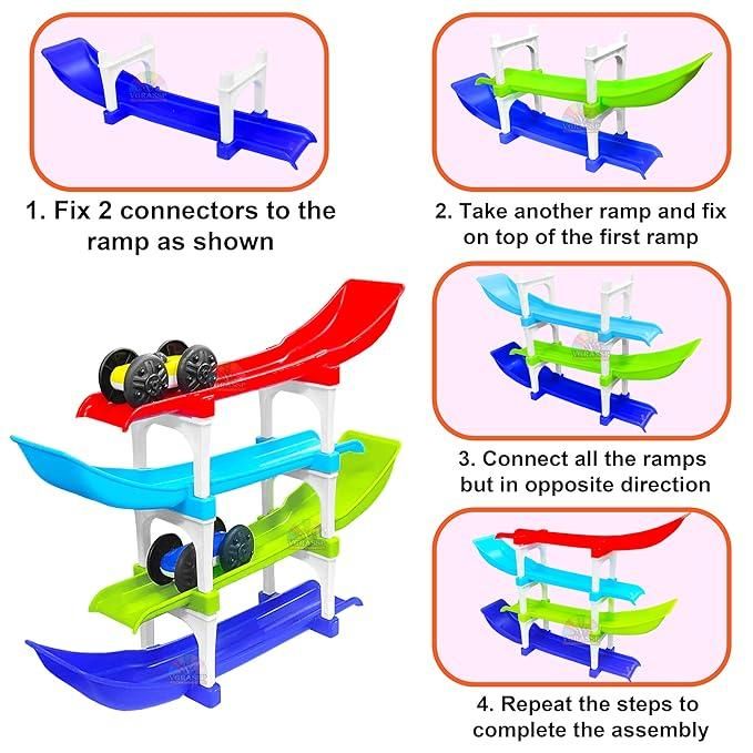 Ramp Racer – Multi-level Racing Car Toy Set