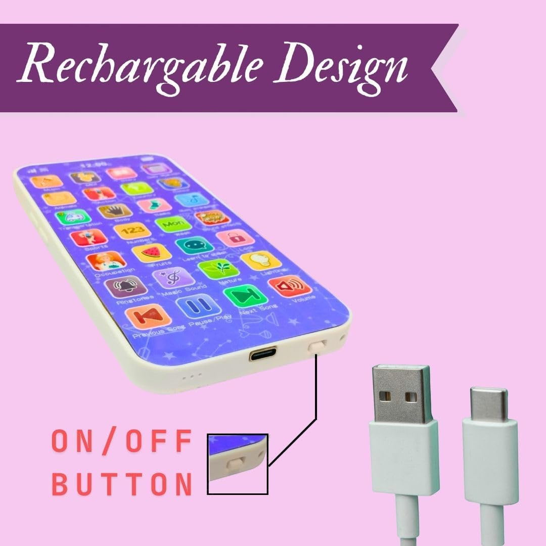 Kids Smart Learning Phone with 24 Educational Modes