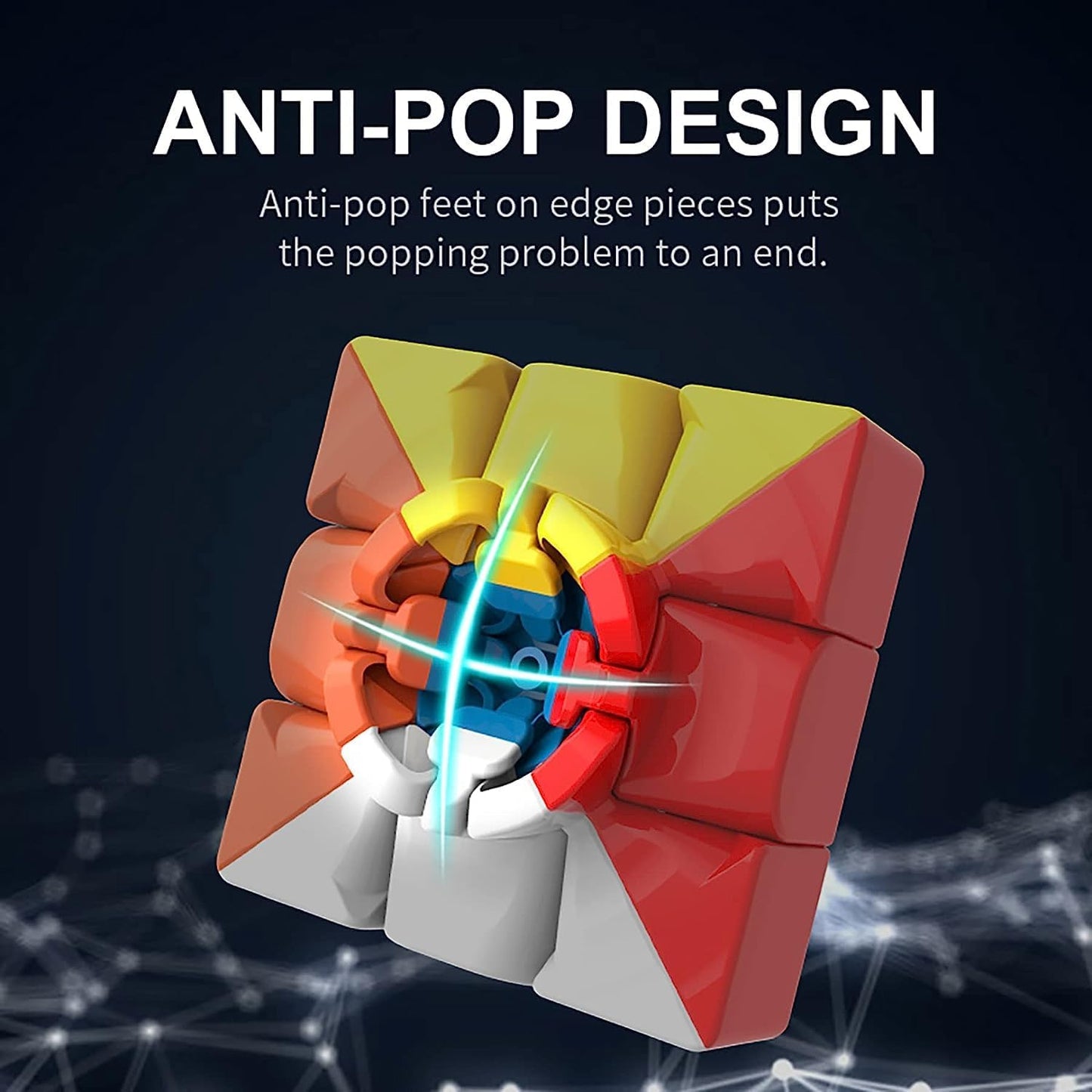 Beginner 3 X 3 Speed-Cube Toy for Kids & Adults