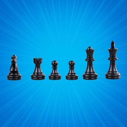 Magnetic Educational Chess Set with Folding Chess Board