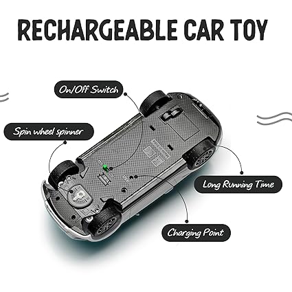 Rechargeable High Speed Remote Controlled Car with Light