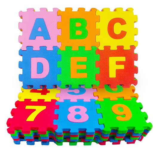 Alphabet & Numeric Mat for Kids