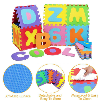 Alphabet & Numeric Mat for Kids